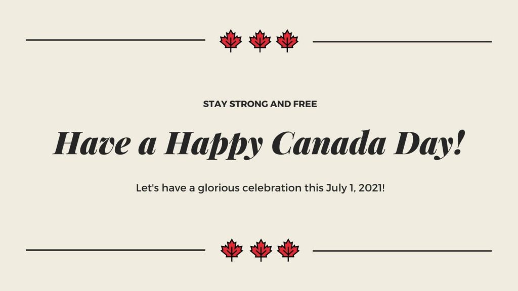 Canada Day Saying Images