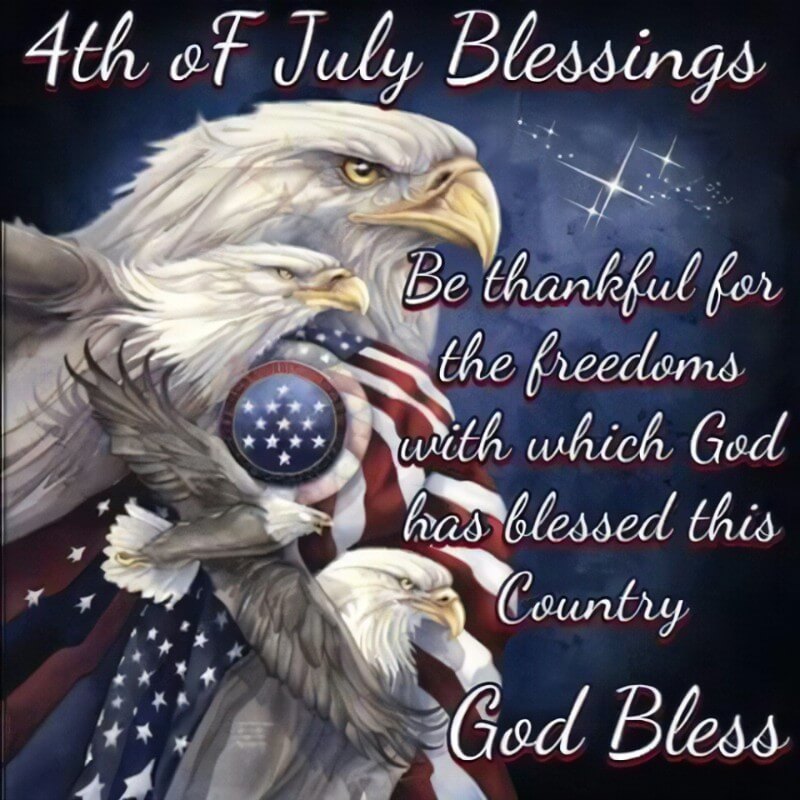 4th Of July Blessings Images